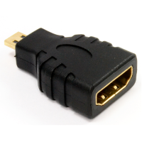 HDMI Female Socket to Micro HDMI Male Plug Adapter for HDMI Cables