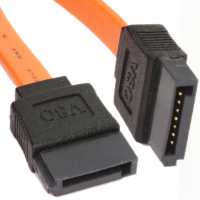 MSI SATA 1.5GBs & 3Gbs Serial Internal Data Cable 0.6m 60cm Orange