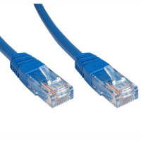 Network CAT6 COPPER UTP Cable GigaBit Ethernet Patch Lead   0.25m BLUE