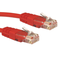 Network CAT6 COPPER UTP Cable GigaBit Ethernet Patch Lead   0.25m RED