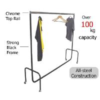 120cm (4ft) Garment Rail