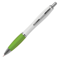 White Curvy Ballpen