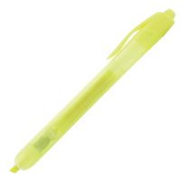 Retractable Highlighter Yellow