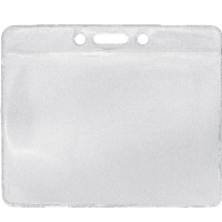 Top loading soft PVC card holders