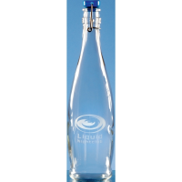 1ltr Blue Cap Swing Top Bottle
