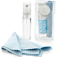 2pc Glasses & Screen Cleaning Pocket Kit