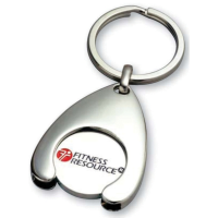 Wishbone Trolley Coin Keyring