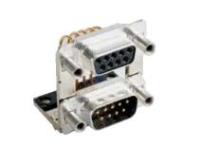 D-Sub Right Angled Dual port
