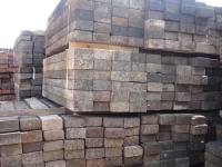 Used Jarrah Relay Grade Railway Sleepers