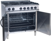 Moorwood Vulcan MVR6 6 Burner Gas Oven