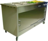 Caterlux Atlas Wet Bain Marie with Ambient Cupboard