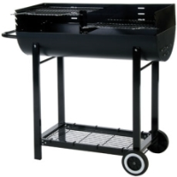 Lifestyle LFS253 1/2 Barrel Charcoal BBQ With Windshield