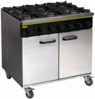 Buffalo CE371 6 Burner Gas Oven