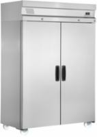 Inomak CE2140-SL Heavy Duty Slimline Double Door Fridge