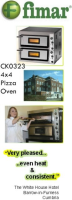 CK0323 Fimar Premium Double Deck 4 x 4 Electric Pizza Oven