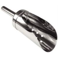 Perforated Stainless Steel Ice Scoop - CK0484