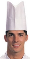 A260 White Disposable Chefs Hats