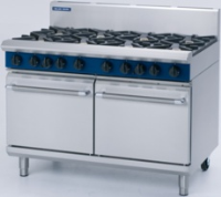 Blue Seal G528C / G528B / G528A Double Static Ovens & Griddle