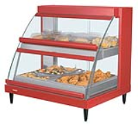 Hatco Designer Display Case Dual Shelf