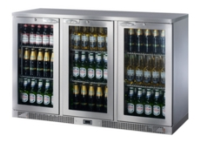 IMC Mistral M135 Premium Undercounter Triple Door Bottle Cooler