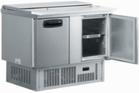 Inomak BS77 2 Door Refrigerated Prep Counter