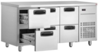 Inomak PN222 6 Drawer Gastronorm Refridgerated Prep Counter