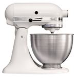 KitchenAid 5K45SSBWH J400 4.28 Litre Planetary Mixer