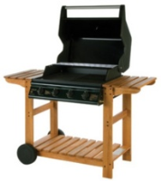 Lifestyle LFS426 Savannah 4-Burner Hooded Gas BBQ