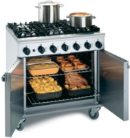 Lincat LMR9 6 Burner Gas Oven