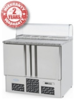 Infrico ME1000 PIZZA 2 Door Prep Counter