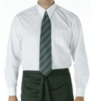 Uniform Works A730 Mens Long Sleeve White Shirt