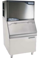 Scotsman MV306 Dice Ice Machine & SB193 Storage Bin - 140kg/24hr