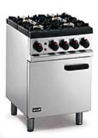 Lincat Opus 700 OD7006 4 Burner Dual Fuel Commercial Oven