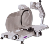 Rowlett Rutland OM250V Vertical Gear Driven Slicer - 250mm Blade