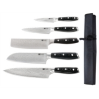 Tsuki S617 5 Piece Knife Set & Wallet