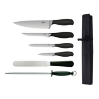 Vogue S725 6 Piece Soft Grip Knife Set