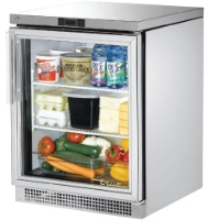 True TUC-24G Stainless Steel Undercounter Display Fridge