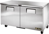 True TUC-60F Stainless Steel Undercounter Freezer