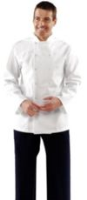 Whites Chefs Clothing A134 Unisex White Long Sleeve Vegas Chefs Jacket