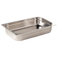 Vogue Stainless Steel 1/1 Gastronorm Pans