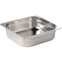 Vogue Stainless Steel 1/2 Gastronorm Pans