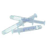 10mL non-sterile Luer-Lock disposable syringe.