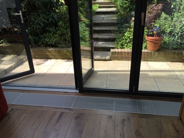 Trench Heating for Conservatories