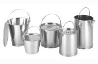 Stainless Steel Buckets and Pails