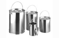 Stainless Steel Cans with Lids