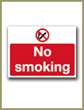 Large No Smoking Sign