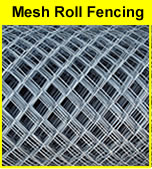 Welded mesh roll fencing