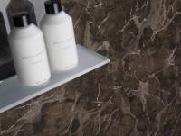 Mocca Marble Wet-Room Panelling