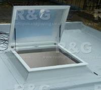 Outlook Polycarbonate Flat Roof Access Hatches UK  Details