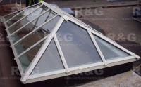 Flat Roof Glass Ridgelights  